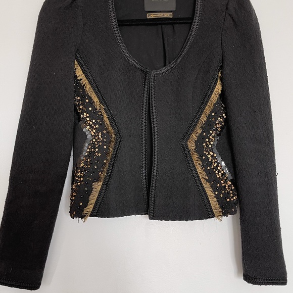 Maison scotch tweed black blazer - Picture 6 of 6